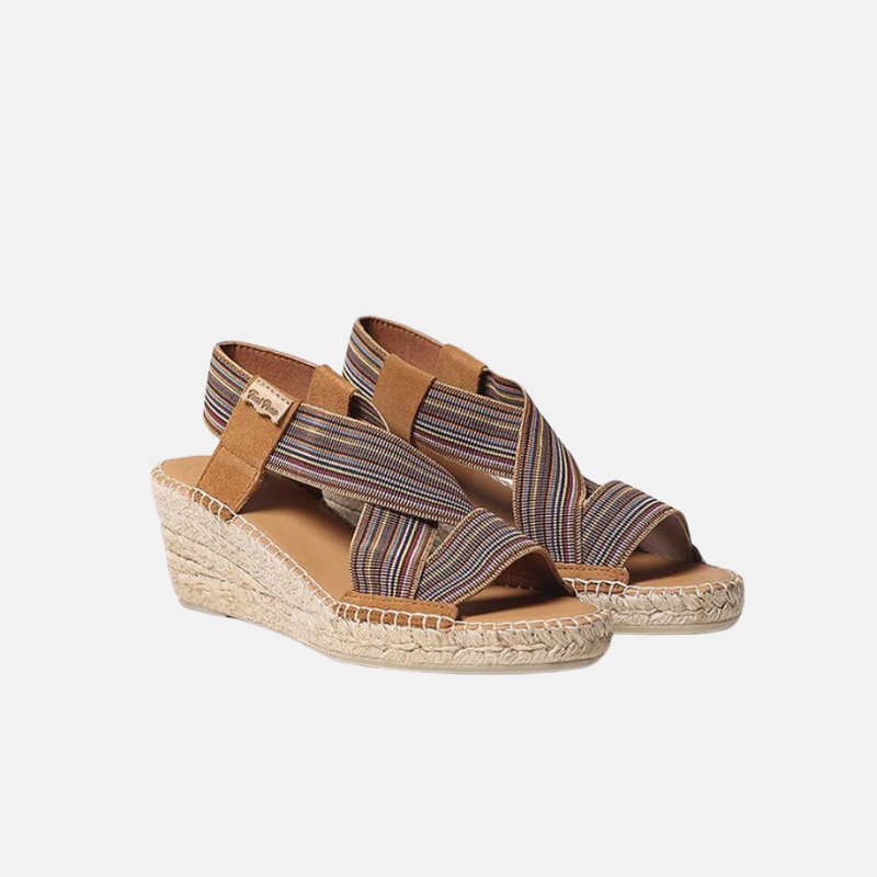 TONI PONS TINA SANDAL TEXTILE TAN